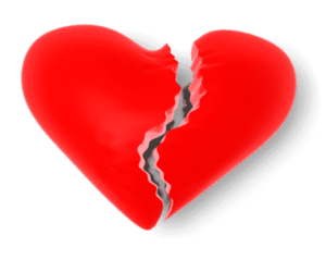 Liebeskummer und Trennung oder Verlust verarbeiten